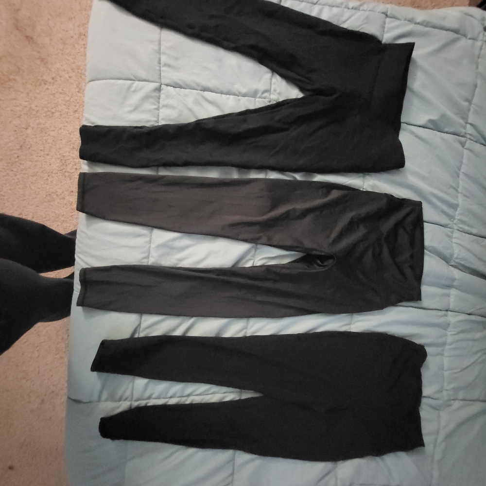 Black Leggings Trio